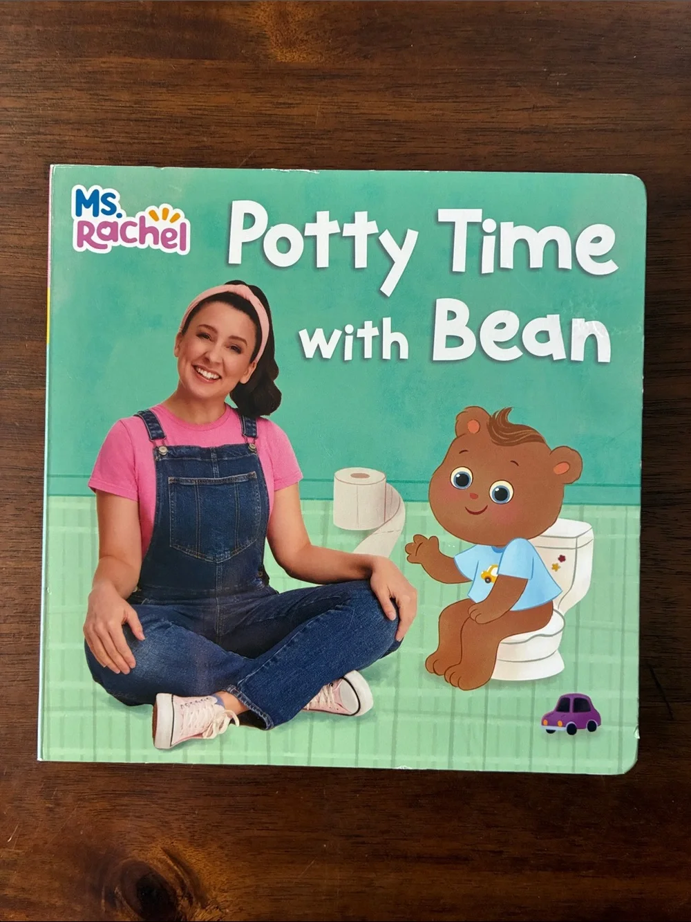 Ms. Rachel “Potty Time with Bean” Children's Board Book